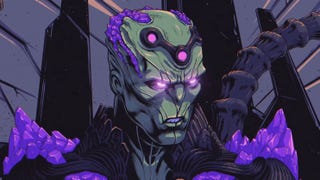 2D animation of Brainiac in Suicide Squad Kill the Justice League