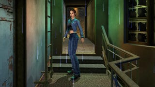 A double denim wearing Lara Croft in Angel of Darkness Remastered