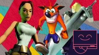 Lara Croft, Crash Bandicoot and Cloud.