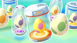 Selection of Pokemon Go Eggs.