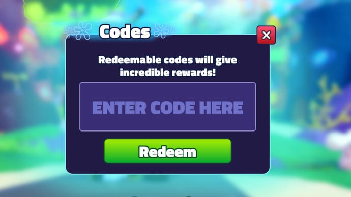 roblox spongebob tower defense redeem codes menu