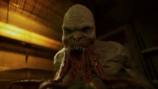 stalker 2 enemy with sharp teeth and tentacle mouth